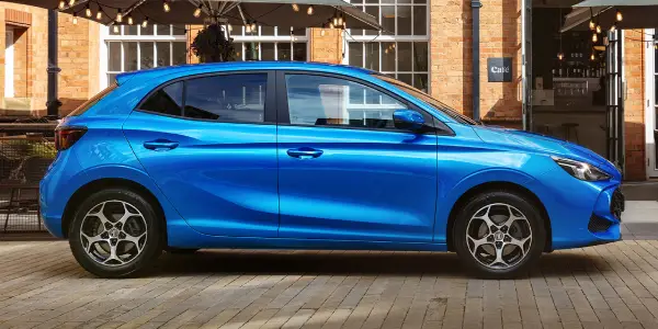 MG3 petrol hatchback exterior