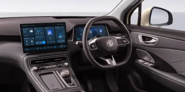 MG S6 EV technology and infotainment