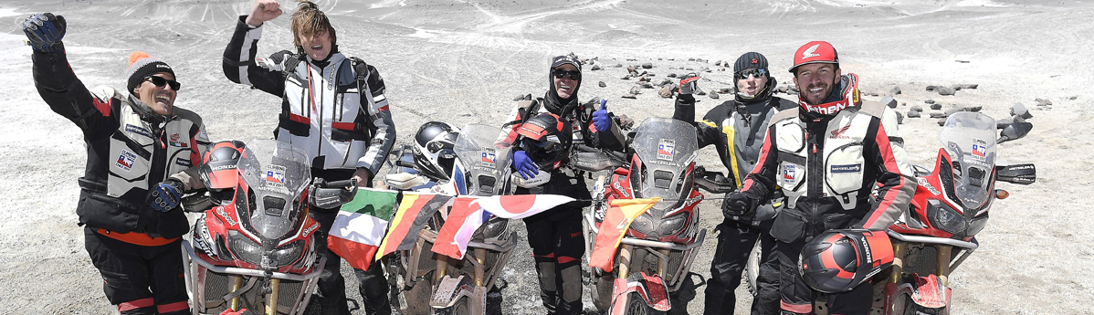 Honda Africa Twin reaches new heights